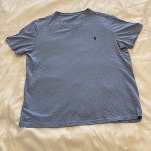 Men’s XL Polo by Ralph Lauren Short Sleeve V-Neck in Blue